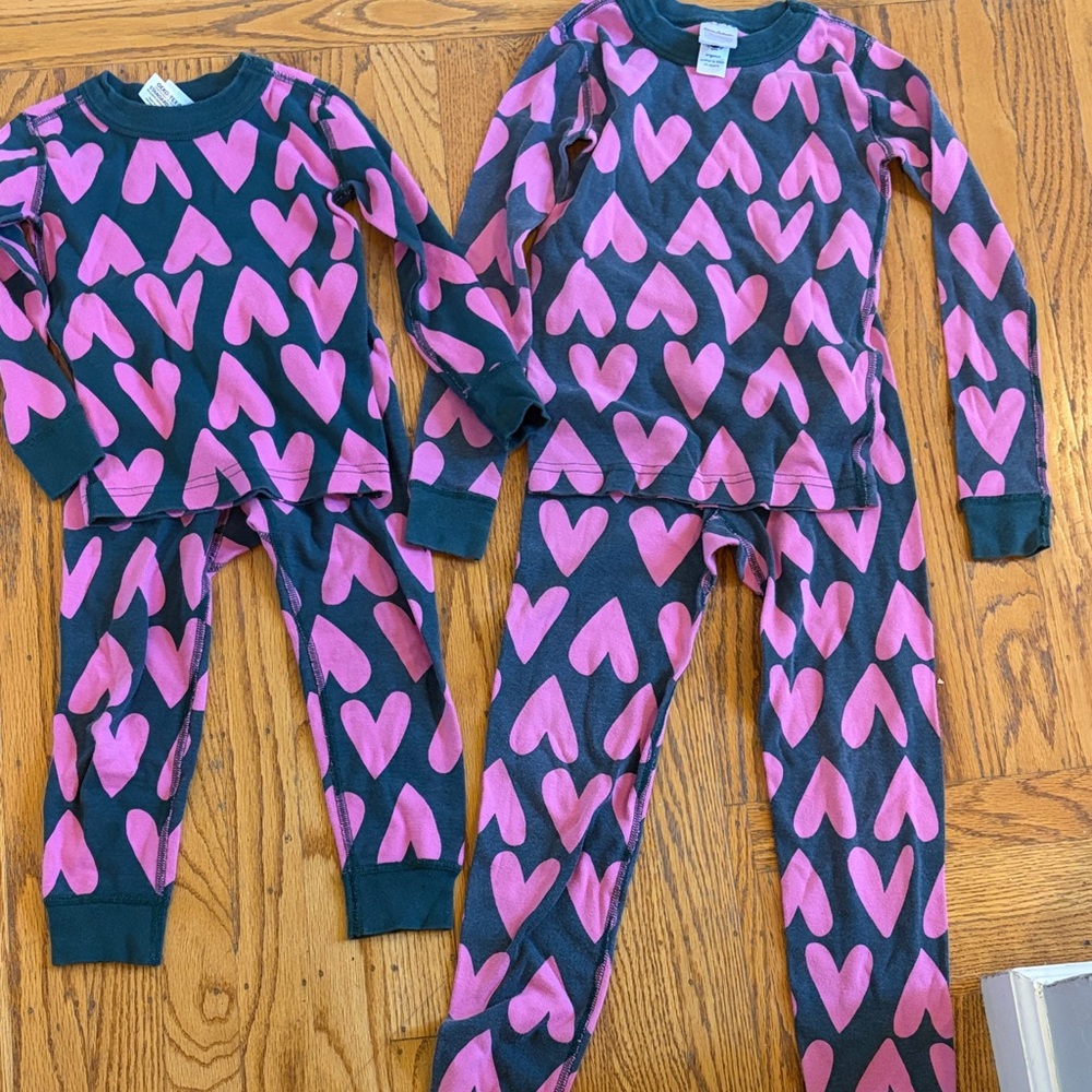 Matching Hanna Andersson Pajamas 3T/ 6-7